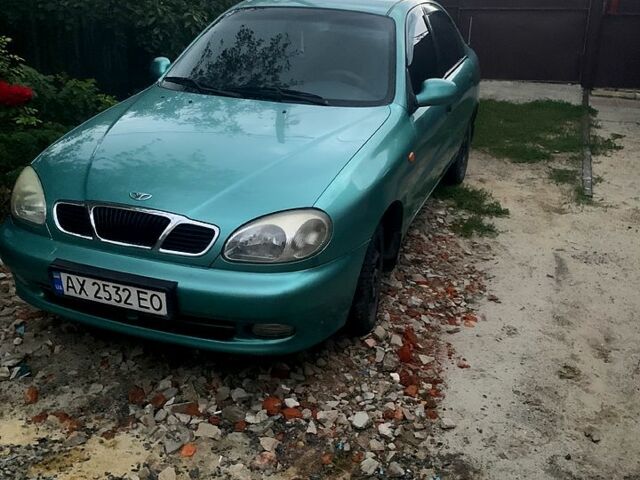 Дэу Ланос 1998 в Харькове на Automoto.ua Зеленый Дэу Ланос, объемом двигателя 1.5 л и пробегом 245 тыс. км за 2000 $, фото 1 на Automoto.ua