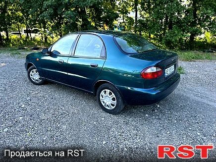 Зелений Деу Ланос, об'ємом двигуна 1.5 л та пробігом 450 тис. км за 1750 $, фото 1 на Automoto.ua