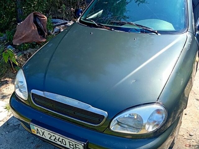 Зелений Деу Ланос, об'ємом двигуна 1.5 л та пробігом 300 тис. км за 900 $, фото 1 на Automoto.ua