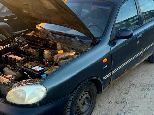 Зелений Деу Ланос, об'ємом двигуна 1.5 л та пробігом 200 тис. км за 650 $, фото 1 на Automoto.ua