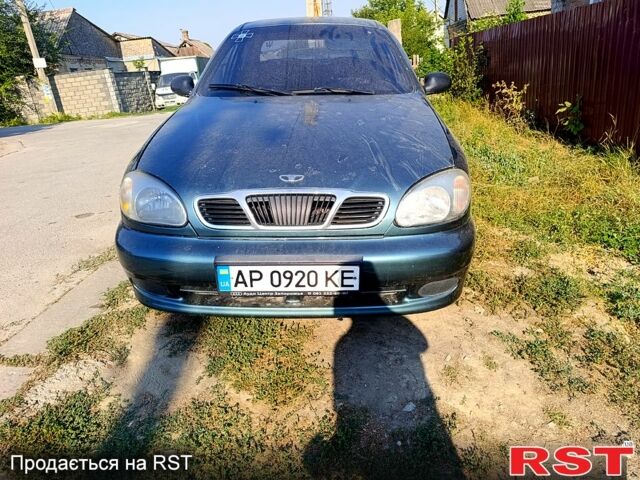 Дэу Ланос 1998 в Запорожье на Automoto.ua Зеленый Дэу Ланос, объемом двигателя 1.5 л и пробегом 200 тыс. км за 1800 $, фото 1 на Automoto.ua