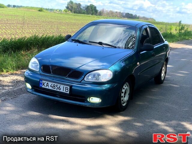 Зеленый Дэу Ланос, объемом двигателя 1.5 л и пробегом 6 тыс. км за 1400 $, фото 1 на Automoto.ua