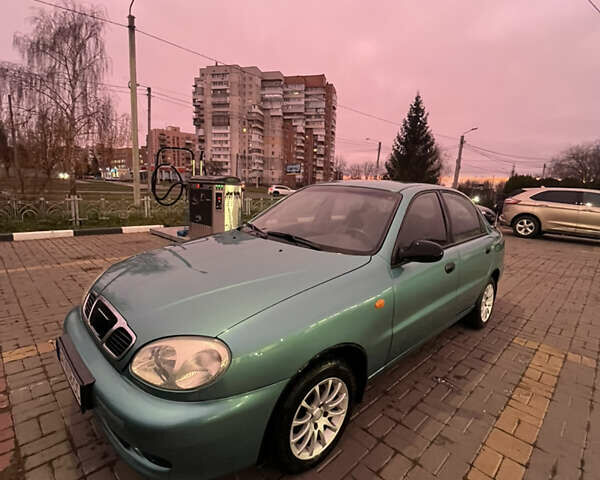 Зелений Деу Ланос, об'ємом двигуна 1.5 л та пробігом 240 тис. км за 2400 $, фото 1 на Automoto.ua
