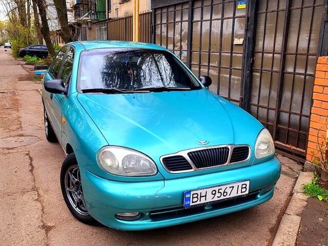 Зеленый Дэу Ланос, объемом двигателя 1.5 л и пробегом 350 тыс. км за 2700 $, фото 1 на Automoto.ua