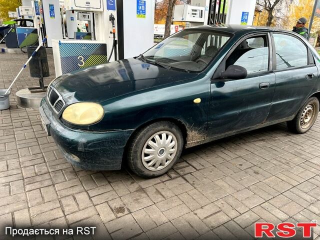 Зелений Деу Ланос, об'ємом двигуна 1.5 л та пробігом 221 тис. км за 950 $, фото 1 на Automoto.ua