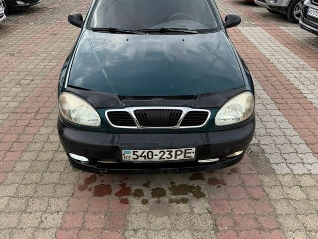 Зеленый Дэу Ланос, объемом двигателя 1.5 л и пробегом 170 тыс. км за 850 $, фото 1 на Automoto.ua