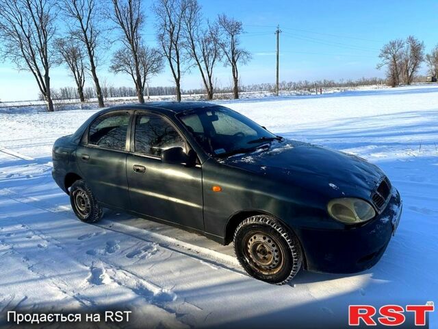 Зелений Деу Ланос, об'ємом двигуна 1.5 л та пробігом 280 тис. км за 1000 $, фото 1 на Automoto.ua