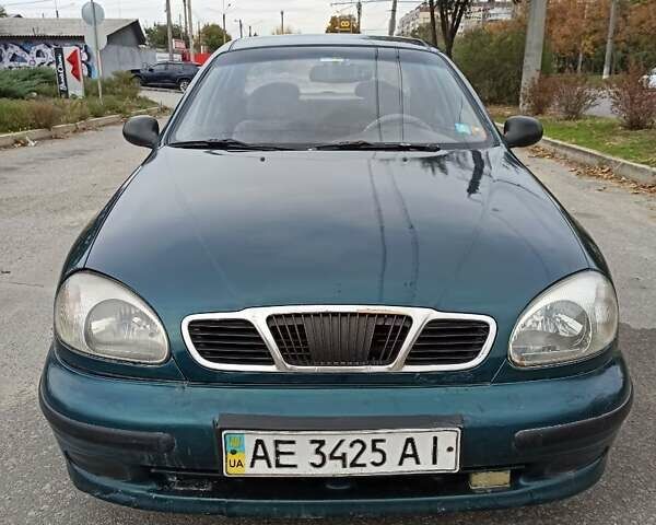 Зеленый Дэу Ланос, объемом двигателя 1.5 л и пробегом 280 тыс. км за 1400 $, фото 1 на Automoto.ua