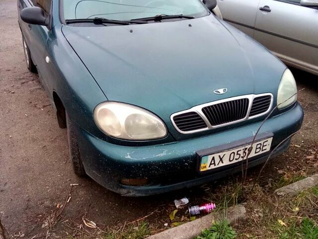 Зелений Деу Ланос, об'ємом двигуна 1.6 л та пробігом 490 тис. км за 1350 $, фото 1 на Automoto.ua