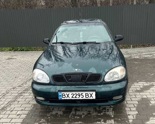 Зеленый Дэу Ланос, объемом двигателя 1.6 л и пробегом 292 тыс. км за 2400 $, фото 1 на Automoto.ua