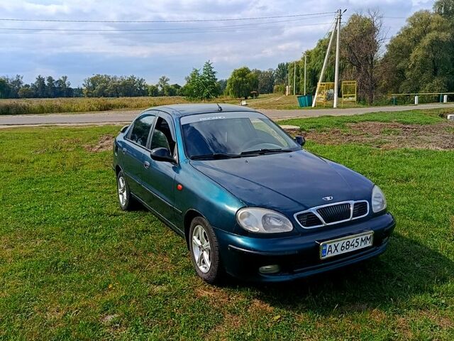 Зелений Деу Ланос, об'ємом двигуна 1.5 л та пробігом 300 тис. км за 2300 $, фото 1 на Automoto.ua