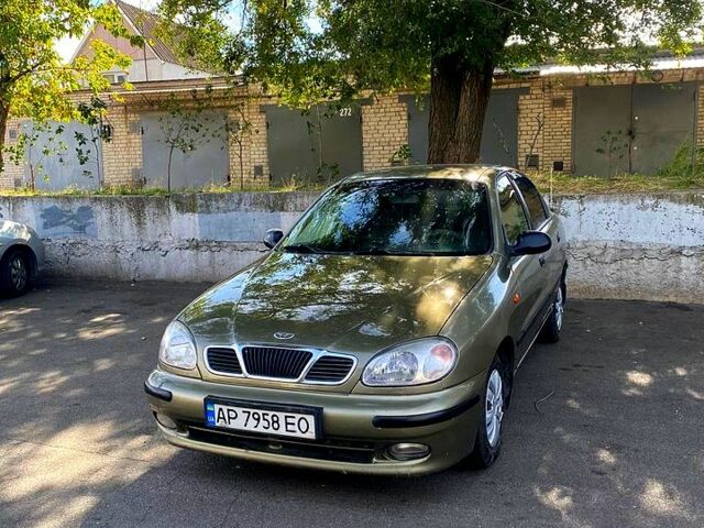 Зеленый Дэу Ланос, объемом двигателя 1.5 л и пробегом 217 тыс. км за 2250 $, фото 1 на Automoto.ua