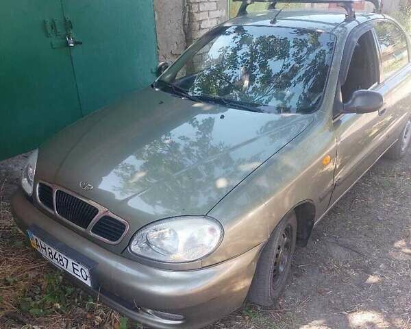 Зелений Деу Ланос, об'ємом двигуна 1.5 л та пробігом 183 тис. км за 2400 $, фото 1 на Automoto.ua