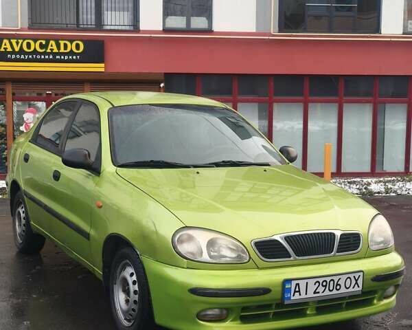 Зеленый Дэу Ланос, объемом двигателя 1.6 л и пробегом 230 тыс. км за 2900 $, фото 1 на Automoto.ua