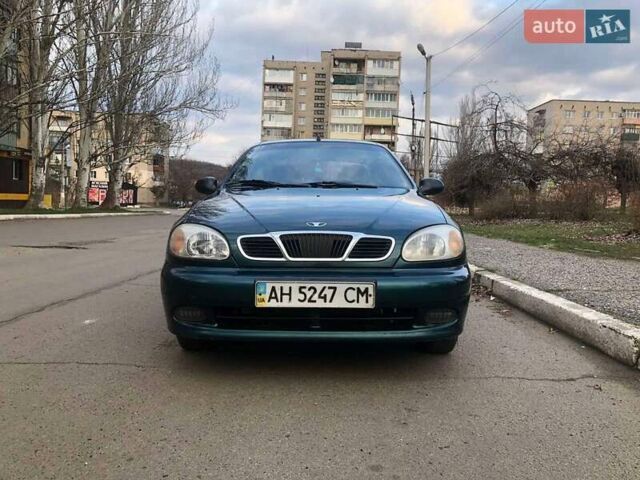 Зеленый Дэу Ланос, объемом двигателя 1.6 л и пробегом 280 тыс. км за 2600 $, фото 1 на Automoto.ua