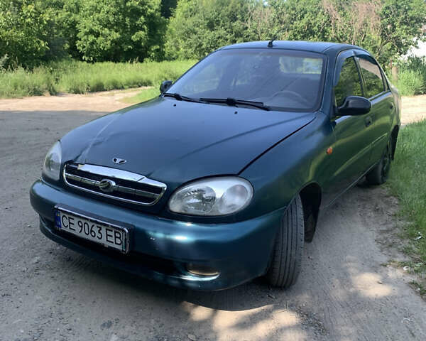 Зеленый Дэу Ланос, объемом двигателя 1.5 л и пробегом 200 тыс. км за 1500 $, фото 1 на Automoto.ua