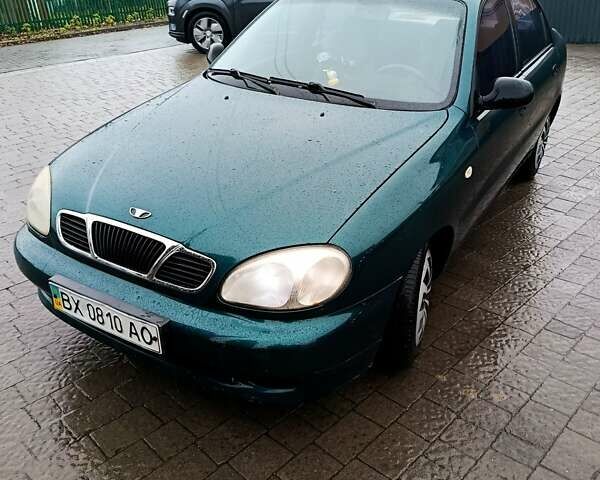 Зеленый Дэу Ланос, объемом двигателя 1.5 л и пробегом 256 тыс. км за 1450 $, фото 1 на Automoto.ua