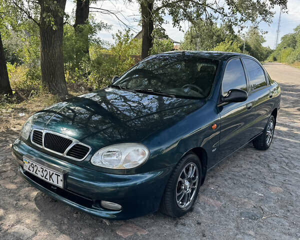 Зелений Деу Ланос, об'ємом двигуна 1.6 л та пробігом 165 тис. км за 2900 $, фото 1 на Automoto.ua