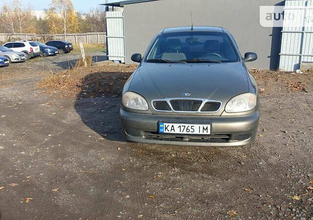 Зеленый Дэу Ланос, объемом двигателя 1.5 л и пробегом 309 тыс. км за 2300 $, фото 1 на Automoto.ua