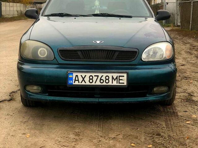 Дэу Ланос 2003 в Змиеве на Automoto.ua Зеленый Дэу Ланос, объемом двигателя 1.5 л и пробегом 123 тыс. км за 1700 $, фото 1 на Automoto.ua