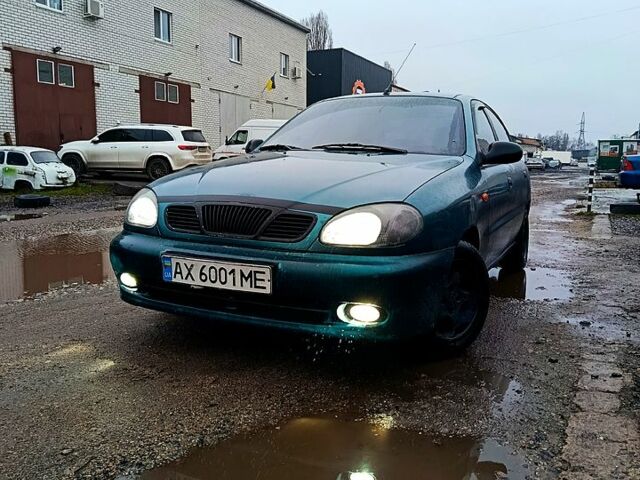 Зелений Деу Ланос, об'ємом двигуна 1.5 л та пробігом 200 тис. км за 1900 $, фото 1 на Automoto.ua