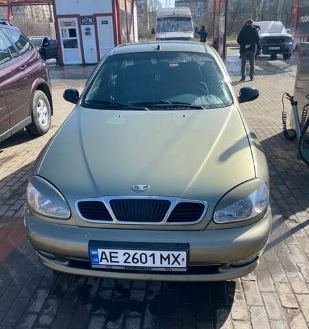 Зеленый Дэу Ланос, объемом двигателя 1.6 л и пробегом 191 тыс. км за 2800 $, фото 1 на Automoto.ua