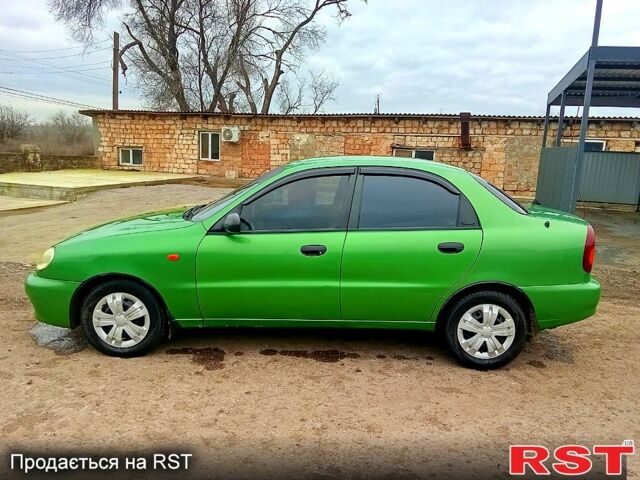 Зеленый Дэу Ланос, объемом двигателя 1.6 л и пробегом 0 тыс. км за 2800 $, фото 1 на Automoto.ua