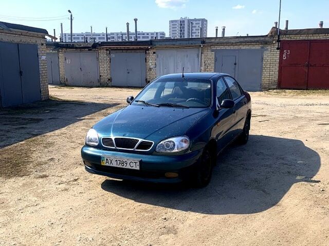 Зелений Деу Ланос, об'ємом двигуна 1.5 л та пробігом 300 тис. км за 950 $, фото 1 на Automoto.ua