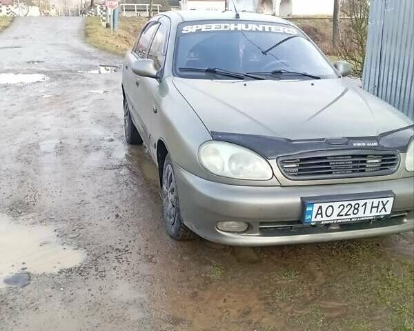 Зелений Деу Ланос, об'ємом двигуна 1.35 л та пробігом 214 тис. км за 1600 $, фото 1 на Automoto.ua