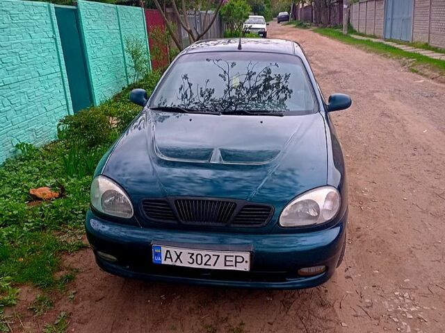 Дэу Ланос 2004 в Харькове на Automoto.ua Зеленый Дэу Ланос, объемом двигателя 1.5 л и пробегом 350 тыс. км за 2550 $, фото 1 на Automoto.ua