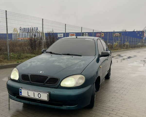 Зелений Деу Ланос, об'ємом двигуна 1.5 л та пробігом 200 тис. км за 1399 $, фото 1 на Automoto.ua