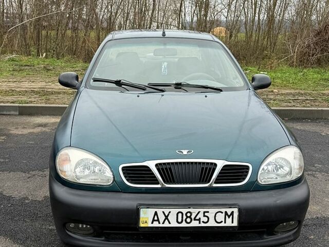 Зеленый Дэу Ланос, объемом двигателя 1.5 л и пробегом 330 тыс. км за 1550 $, фото 1 на Automoto.ua