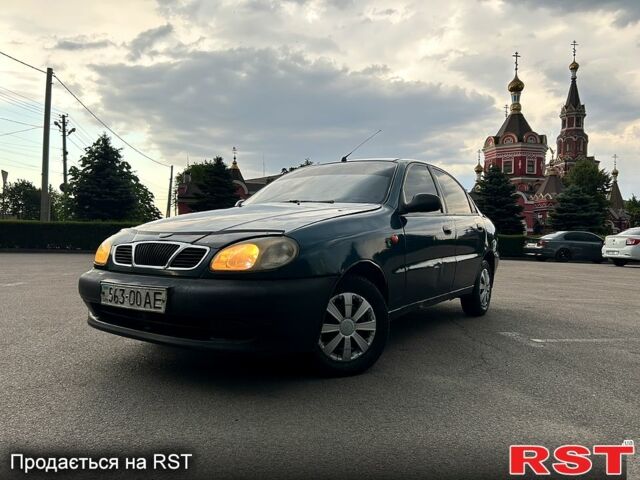 Зелений Деу Ланос, об'ємом двигуна 1.4 л та пробігом 600 тис. км за 1750 $, фото 1 на Automoto.ua