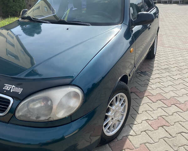Зелений Деу Ланос, об'ємом двигуна 1.5 л та пробігом 185 тис. км за 2000 $, фото 1 на Automoto.ua