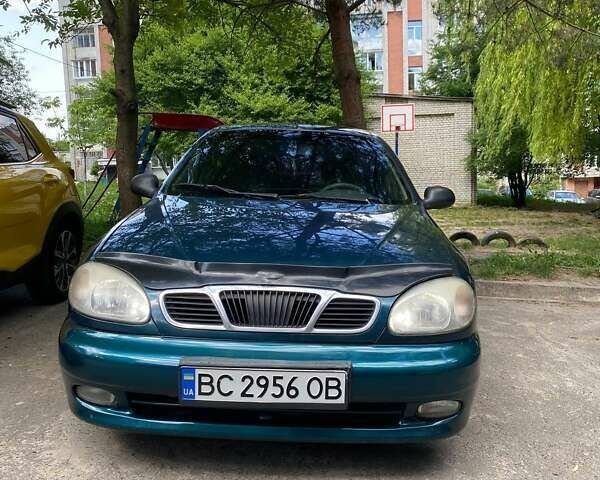 Зелений Деу Ланос, об'ємом двигуна 1.5 л та пробігом 180 тис. км за 2000 $, фото 1 на Automoto.ua