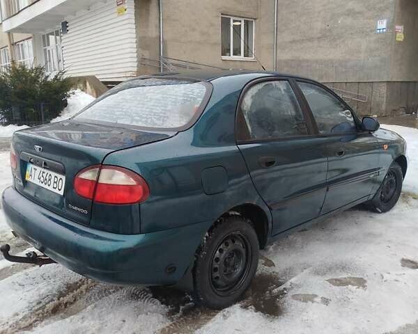 Зеленый Дэу Ланос, объемом двигателя 1.5 л и пробегом 270 тыс. км за 1400 $, фото 1 на Automoto.ua