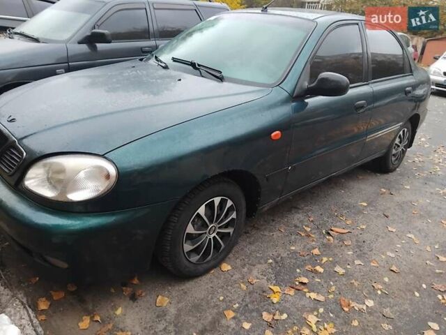 Дэу Ланос 2004 в Полтаве на Automoto.ua Зеленый Дэу Ланос, объемом двигателя 1.5 л и пробегом 200 тыс. км за 1850 $, фото 1 на Automoto.ua