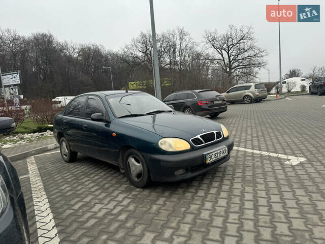 Зелений Деу Ланос, об'ємом двигуна 1.5 л та пробігом 200 тис. км за 999 $, фото 1 на Automoto.ua
