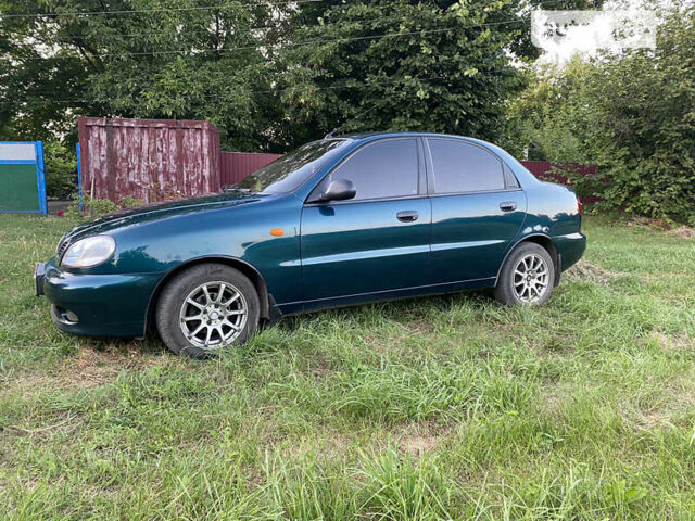 Зелений Деу Ланос, об'ємом двигуна 1.5 л та пробігом 102 тис. км за 3900 $, фото 1 на Automoto.ua