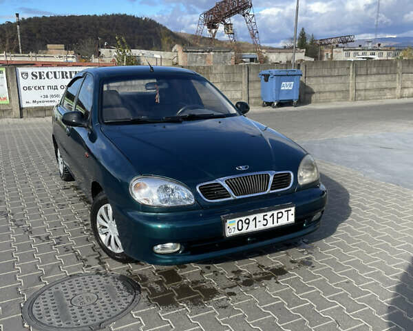 Зелений Деу Ланос, об'ємом двигуна 1.5 л та пробігом 170 тис. км за 1800 $, фото 1 на Automoto.ua