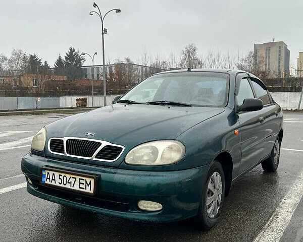 Зелений Деу Ланос, об'ємом двигуна 1.5 л та пробігом 256 тис. км за 1950 $, фото 1 на Automoto.ua