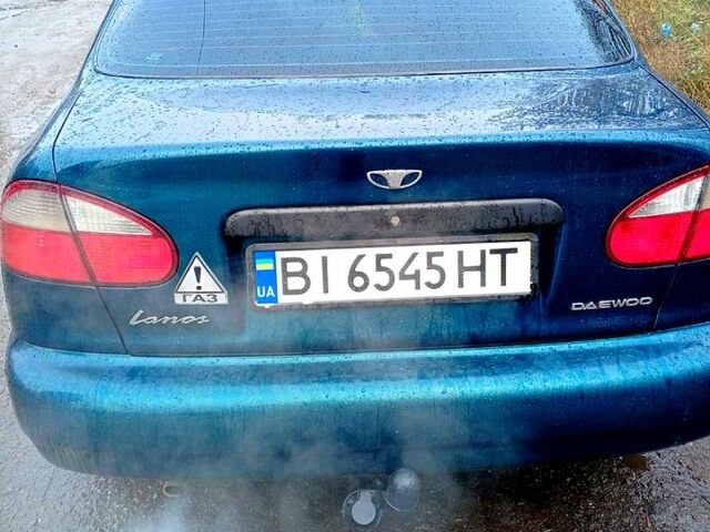 Зелений Деу Ланос, об'ємом двигуна 1.5 л та пробігом 181 тис. км за 2500 $, фото 1 на Automoto.ua