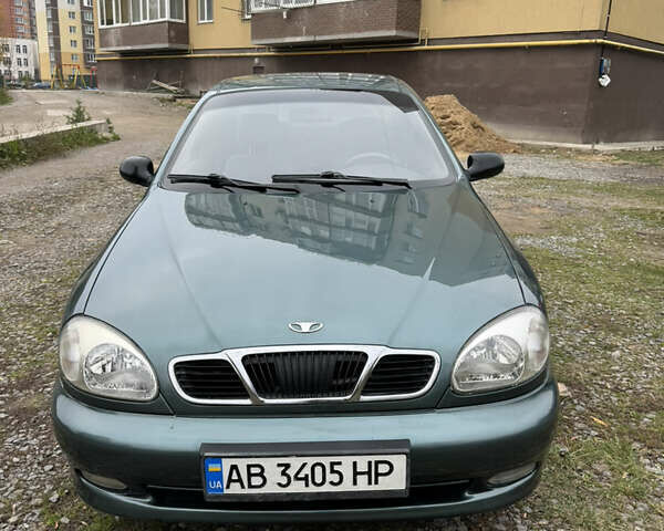 Зелений Деу Ланос, об'ємом двигуна 1.5 л та пробігом 250 тис. км за 2100 $, фото 1 на Automoto.ua