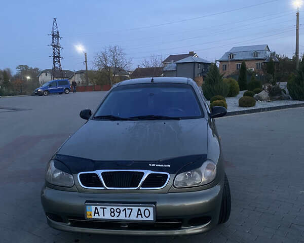 Зеленый Дэу Ланос, объемом двигателя 1.5 л и пробегом 245 тыс. км за 3499 $, фото 1 на Automoto.ua