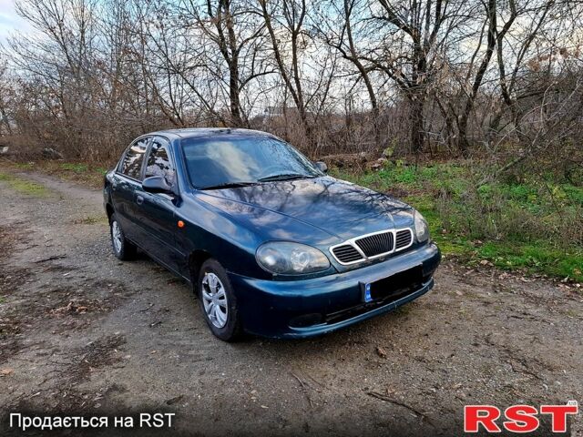 Зеленый Дэу Ланос, объемом двигателя 1.5 л и пробегом 180 тыс. км за 1150 $, фото 1 на Automoto.ua