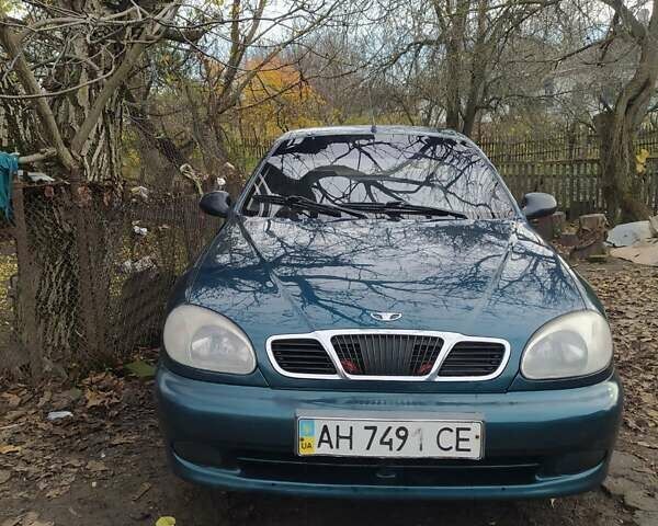 Зелений Деу Ланос, об'ємом двигуна 0 л та пробігом 201 тис. км за 2300 $, фото 1 на Automoto.ua