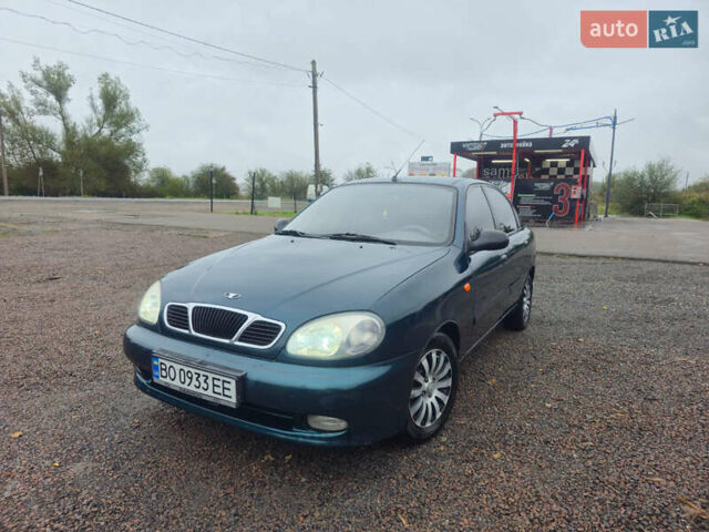 Зеленый Дэу Ланос, объемом двигателя 1.5 л и пробегом 125 тыс. км за 2700 $, фото 1 на Automoto.ua