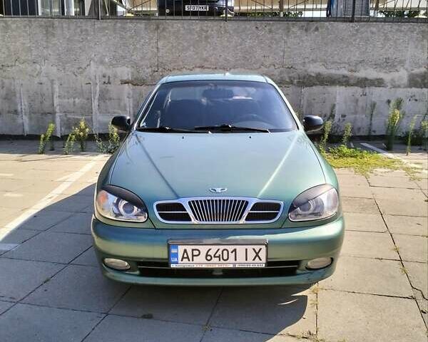 Зеленый Дэу Ланос, объемом двигателя 1.6 л и пробегом 200 тыс. км за 2900 $, фото 1 на Automoto.ua