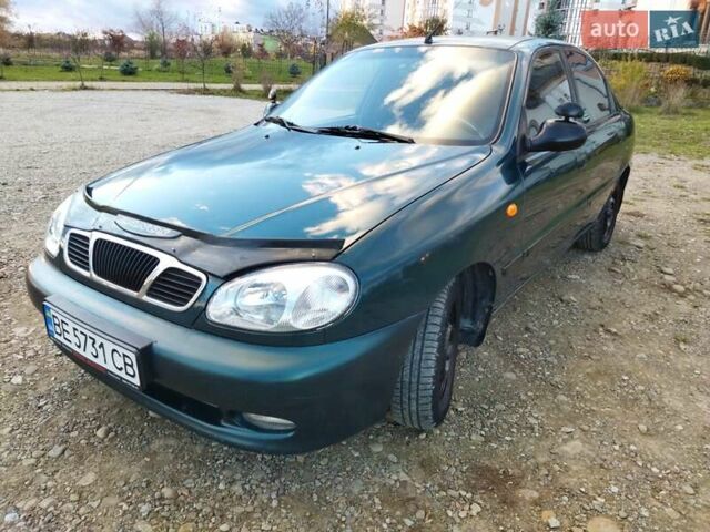 Дэу Ланос 2005 в Ивано-Франковске на Automoto.ua Зеленый Дэу Ланос, объемом двигателя 1.5 л и пробегом 158 тыс. км за 2100 $, фото 1 на Automoto.ua