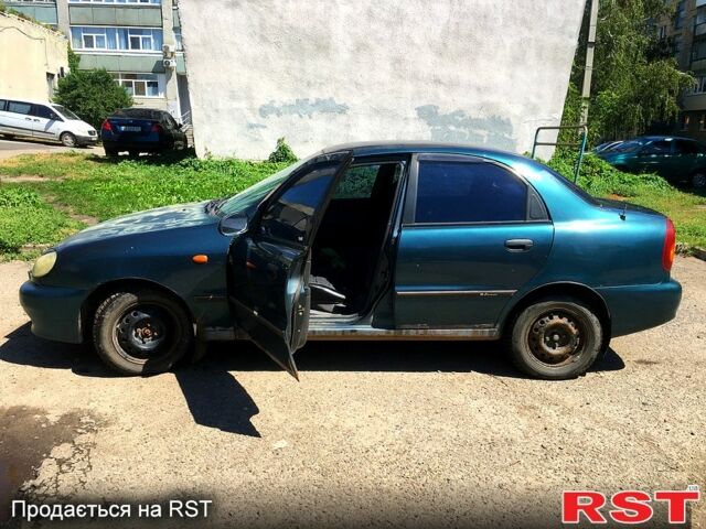 Зелений Деу Ланос, об'ємом двигуна 1.6 л та пробігом 215 тис. км за 1300 $, фото 1 на Automoto.ua